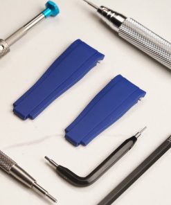 Rolex Curved End 20mm - Light Blue