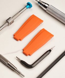 Rolex Curved End 20mm - Orange