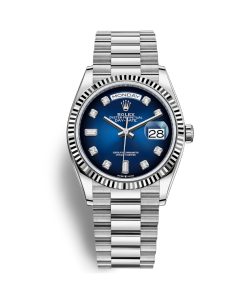 ROLEX DAY-DATE 36 128239 OMBRE BLUE