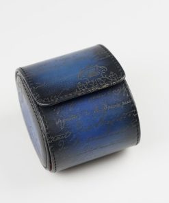 Galata Scripto Patina Blue Watch Roll