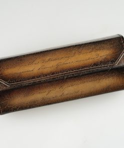 Hexagon Watch Roll - Parchment Java Brown