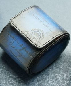 Galata Scripto Patina Blue 1 Watch Roll