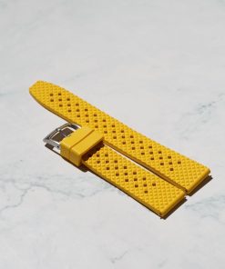 Rhombus Style Rubber Watch Strap