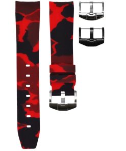 Rolex Rubber 20mm - Red Camo