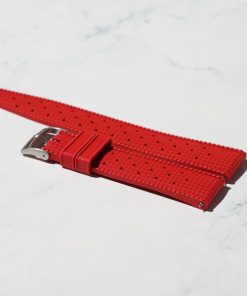 Tropical Style Rubber Watch Strap