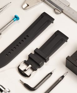 Curved End For Panerai Luminor & Luminor Marina - Black