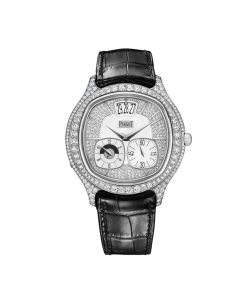 PIAGET AUTOMATIC WHITE GOLD DIAMOND DUAL TIME ZONE G0A32018