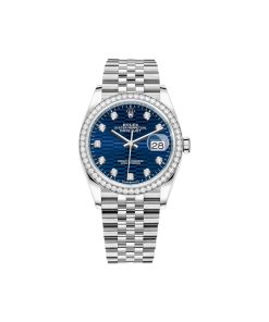 ROLEX DATEJUST 36 126284RBR BLUE MOTIF