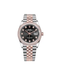 ROLEX DATEJUST 36 126281RBR BLACK DIAL
