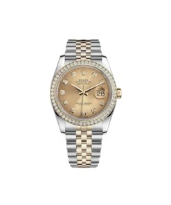 ROLEX DATEJUST 36 116234 CHAMPAGNE DIAL